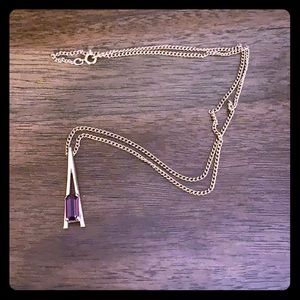 Amethyst necklace